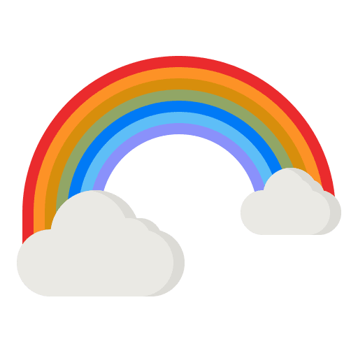 Rainbow rainbow spectrums spring icon Rainbow rainbow spectrums spring icon