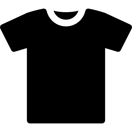 T shirt garment black shirt masculine icon