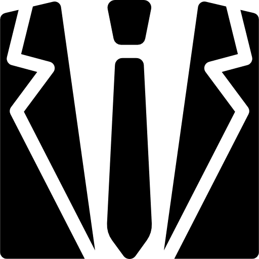 Business suit clothing fashion elegant icon