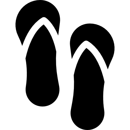 Pair sandals clothing femenine boutique icon