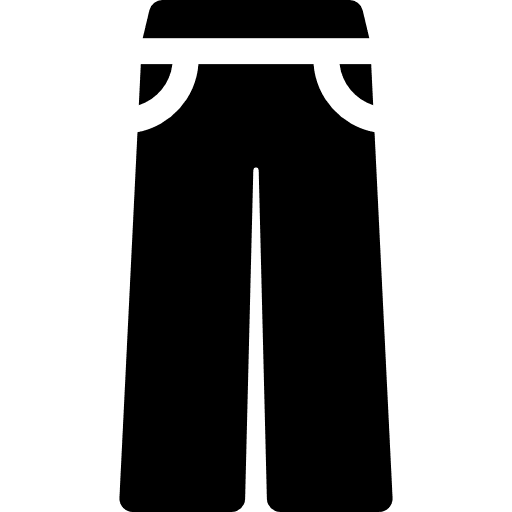 Trousers garment clothing pants icon