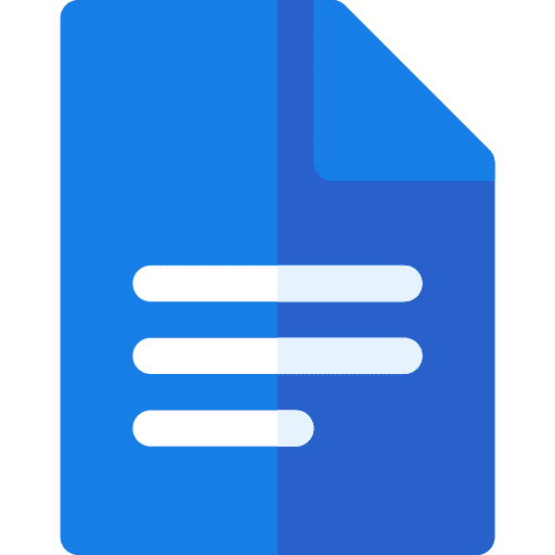 Docs file communications documents icon