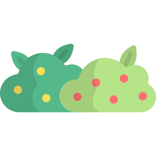 Bush garden bushes plant icon