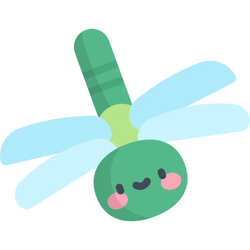 Dragonfly animal kingdom wings insect icon Dragonfly animal kingdom wings insect icon