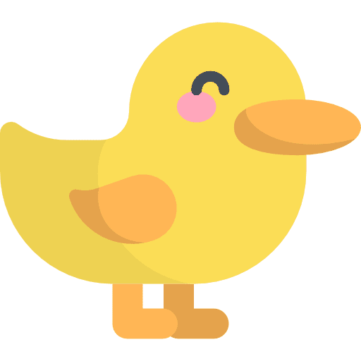 Duck bird animals wild life icon Duck bird animals wild life icon