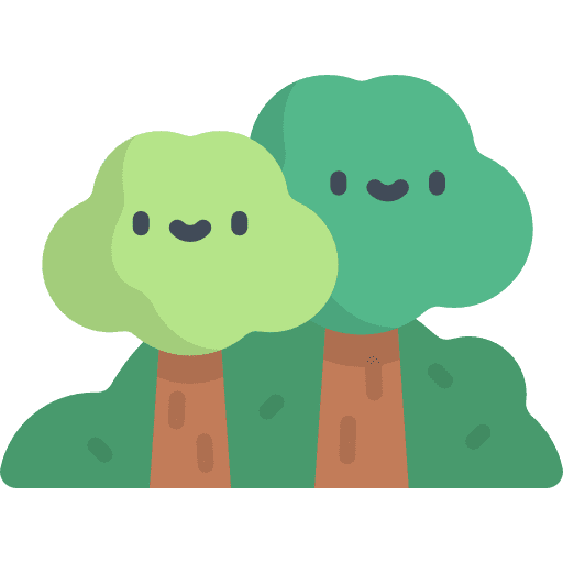 Forest landscape woods ecology and environment icon Forest landscape woods ecology and environment icon