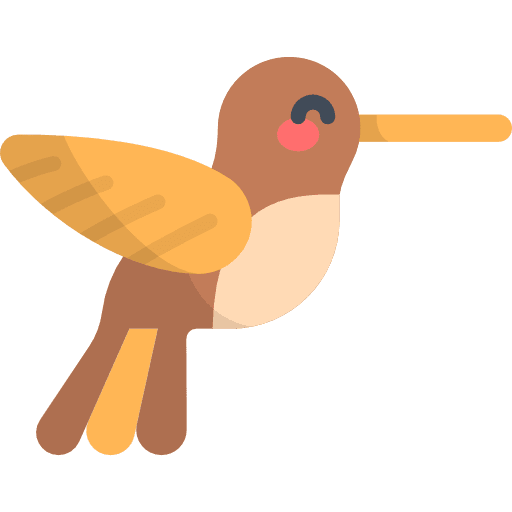 Hummingbird hummingbird animal kingdom side view icon Hummingbird hummingbird animal kingdom side view icon