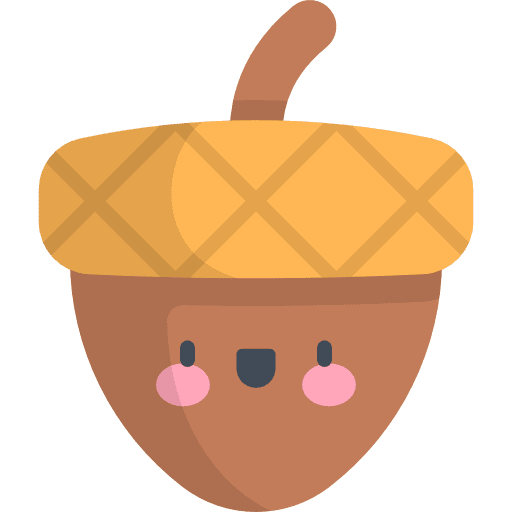 Acorn vegan food organic icon Acorn vegan food organic icon