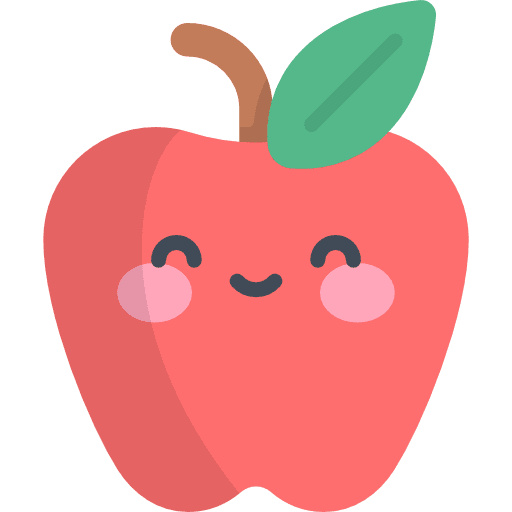 Apple diet food and restaurant vegetarian icon Apple diet food and restaurant vegetarian icon