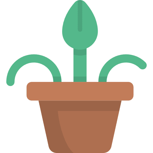 Flower pot flower gardening nature icon Flower pot flower gardening nature icon