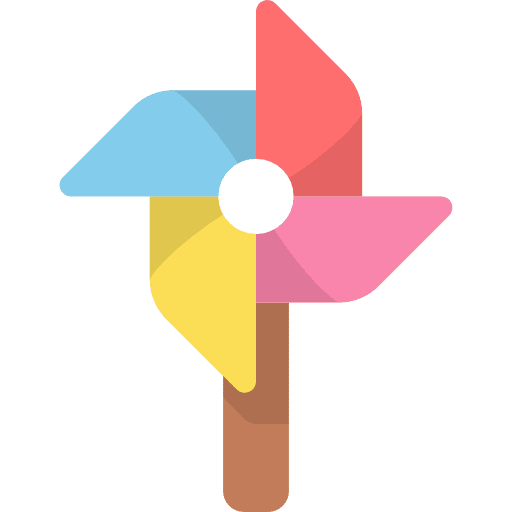 Pinwheel mill windmill wind icon Pinwheel mill windmill wind icon