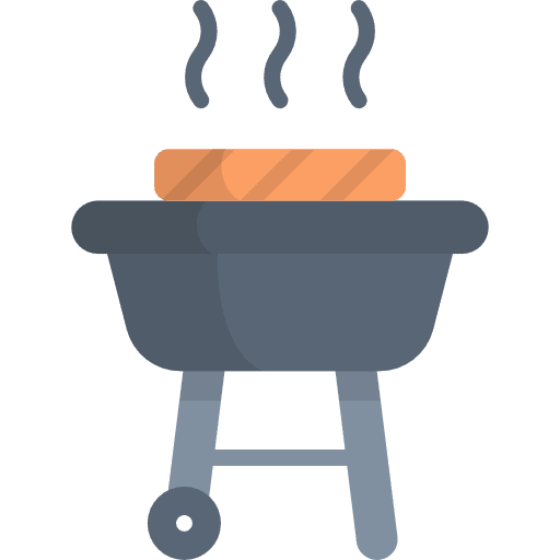 Grill cooking equipment food and restaurant grill icon Grill cooking equipment food and restaurant grill icon