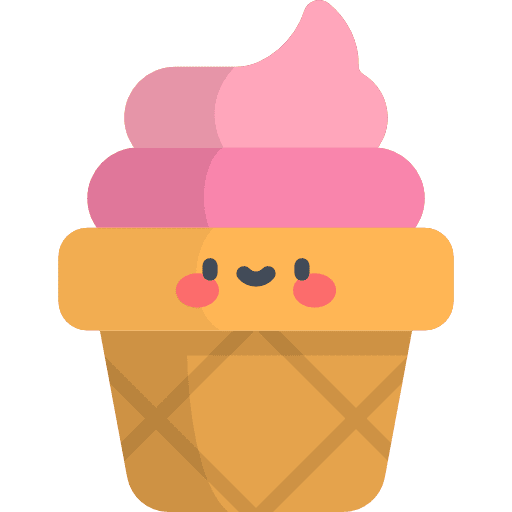 Ice cream sweet food and restaurant summertime icon Ice cream sweet food and restaurant summertime icon