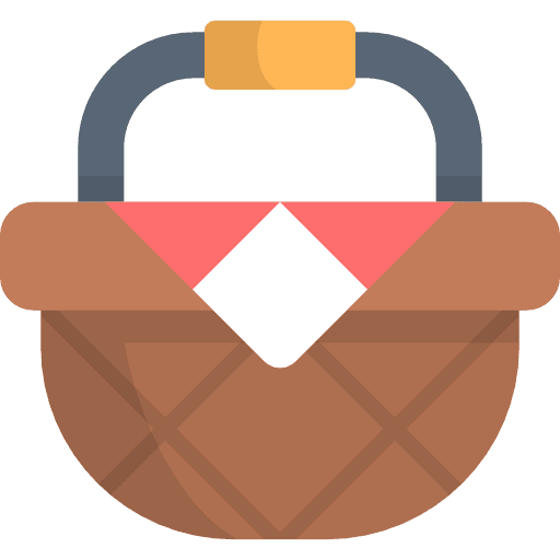 Picnic picnic food basket icon Picnic picnic food basket icon