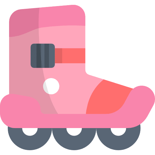 Roller skate sports sports and competition skater icon Roller skate sports sports and competition skater icon
