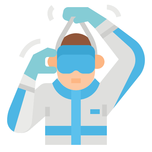 Goggle virus covid covid 19 icon