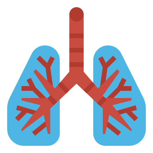 Lungs healthcare and medical virus protective icon Lungs healthcare and medical virus protective icon