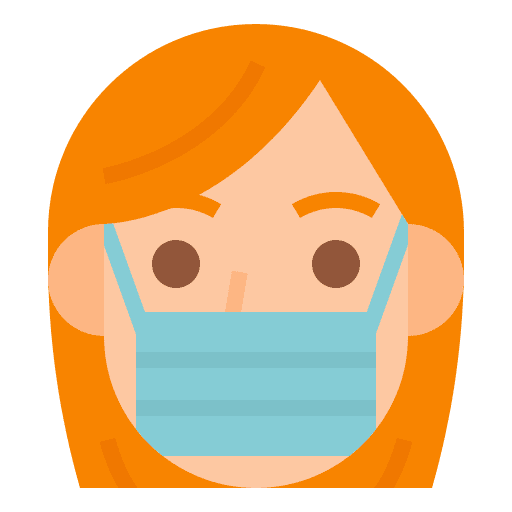 Mask virus covid healthcare and medical icon Mask virus covid healthcare and medical icon