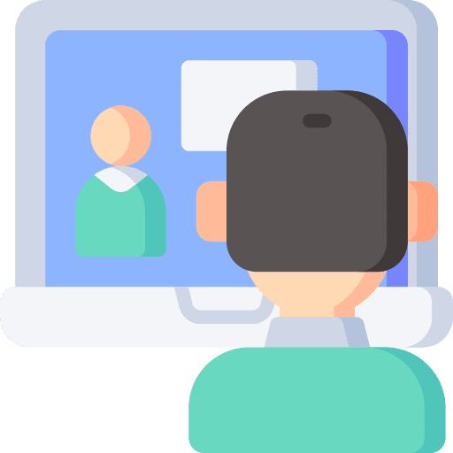 Elearning education elearning laptop icon