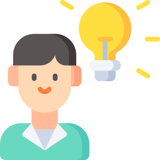 Idea creativity entrepreneur avatar icon