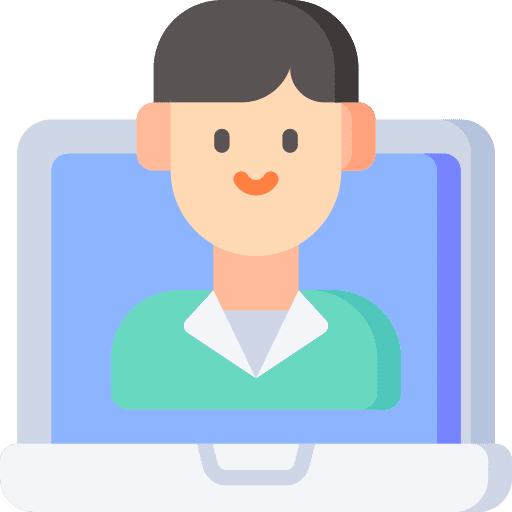 Elearning education learning boy icon Elearning education learning boy icon