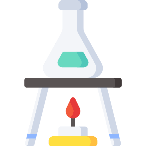 Lab flask science biochemistry icon Lab flask science biochemistry icon