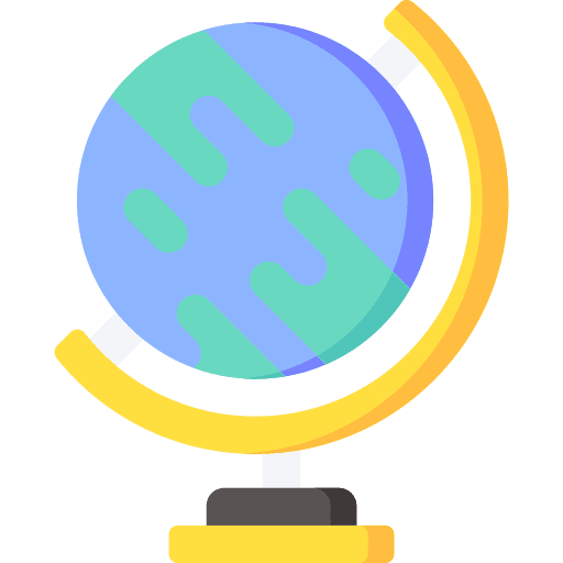 Globe education planet earth icon Globe education planet earth icon