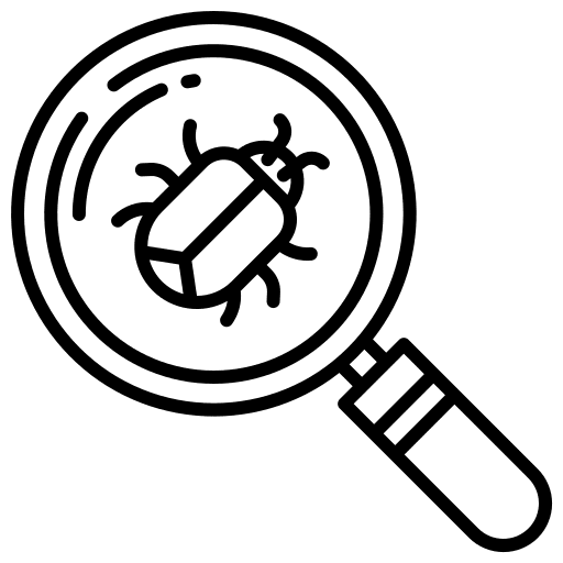 Bug malware bug antivirus icon