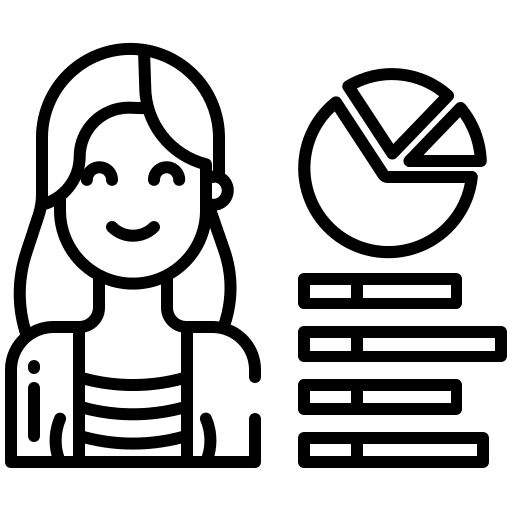 Review review analytics business and finance icon