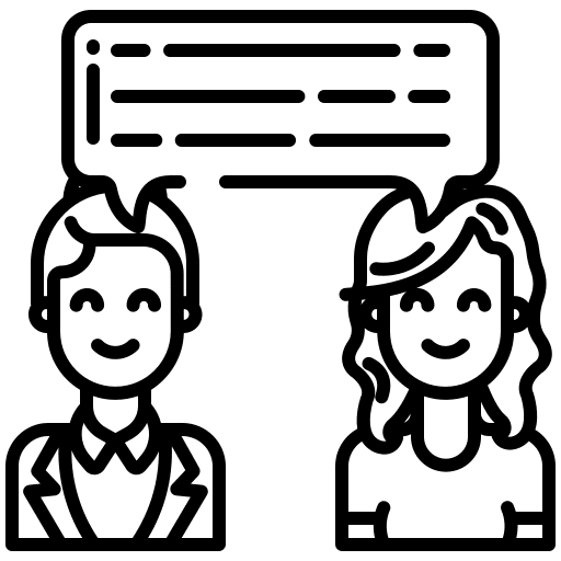 Feedback marketing people rating icon Feedback marketing people rating icon
