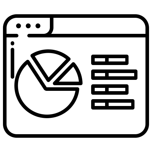 Report study seo and web report icon Report study seo and web report icon