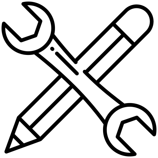 Tools settings construction and tools maintenance icon Tools settings construction and tools maintenance icon