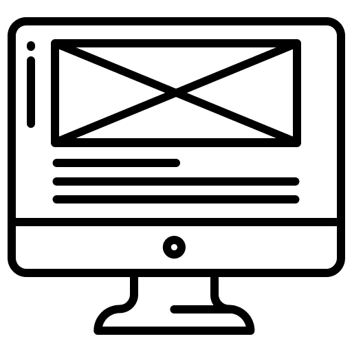 Wireframe seo and web web page website icon Wireframe seo and web web page website icon