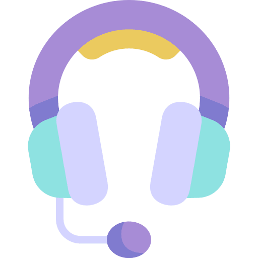 Headphones headphones communications game icon Headphones headphones communications game icon