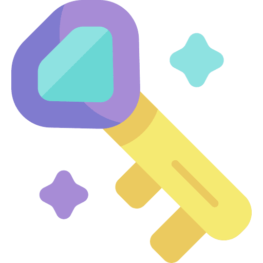 Key door key security game icon