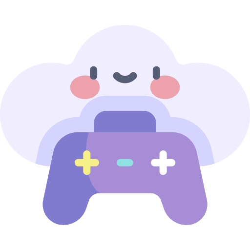 Online game cloud online gaming icon Online game cloud online gaming icon