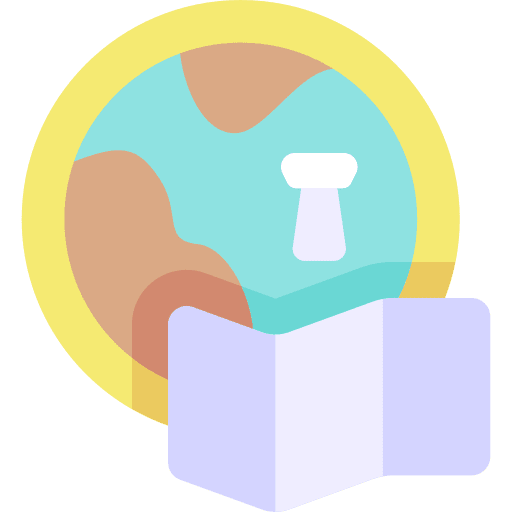 Map maps and location video game brochure icon Map maps and location video game brochure icon