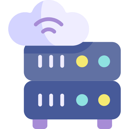 Servers wifi signal server storage icon Servers wifi signal server storage icon