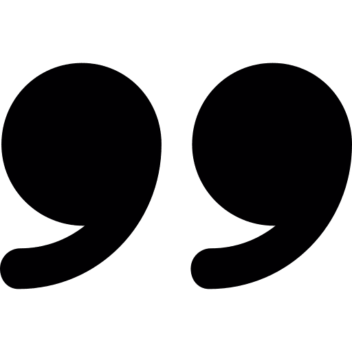 Quote quote signs punctuation icon