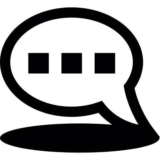 Message chatting chat communications icon