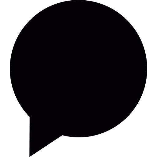 Speech bubble comment comic chat icon