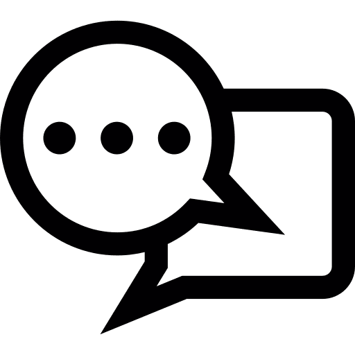 Message chatting message speech bubble icon