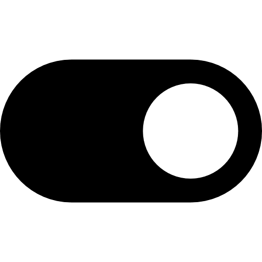 Switch control web page button icon