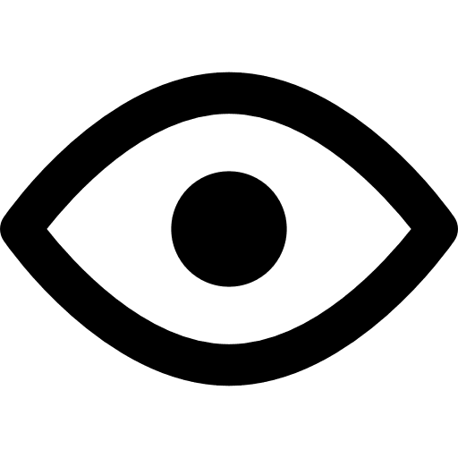 Show body part ophthalmology clarity icon