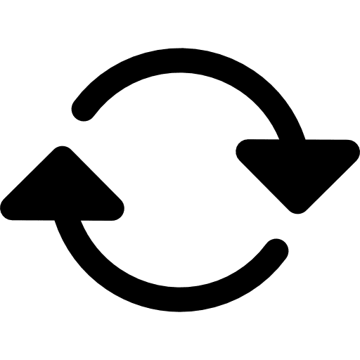 Refresh recurrent reload multimedia option icon