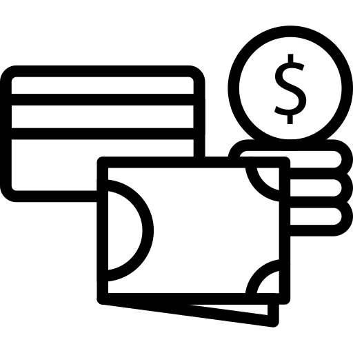 Payment profit business credit card icon