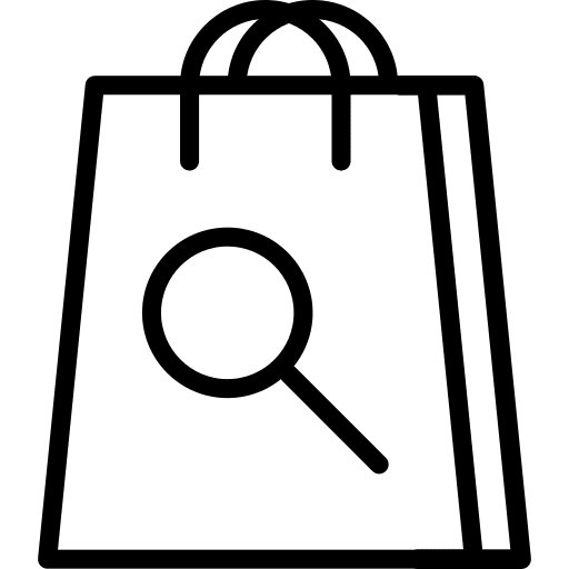 Bag bag commerce shopper icon