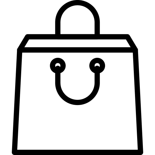 Shopping bags business shopping bags shopping bag icon