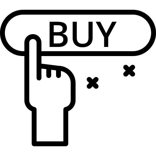 Buy online commerce and shopping buying icon