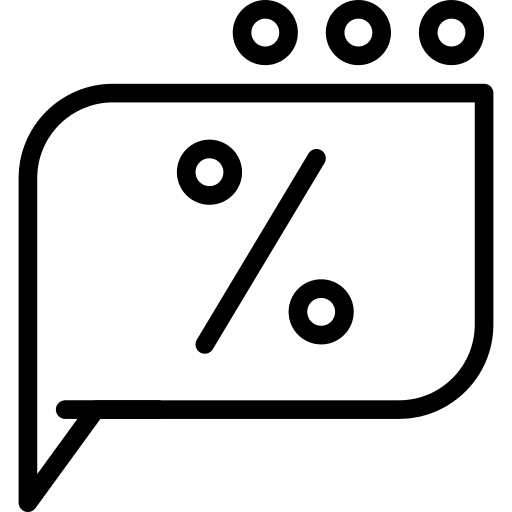 Chat laptop commerce and shopping discount icon